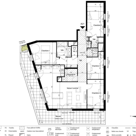  Annonces MEYZIEU : Apartment | LYON (69009) | 130 m2 | 610 000 € 