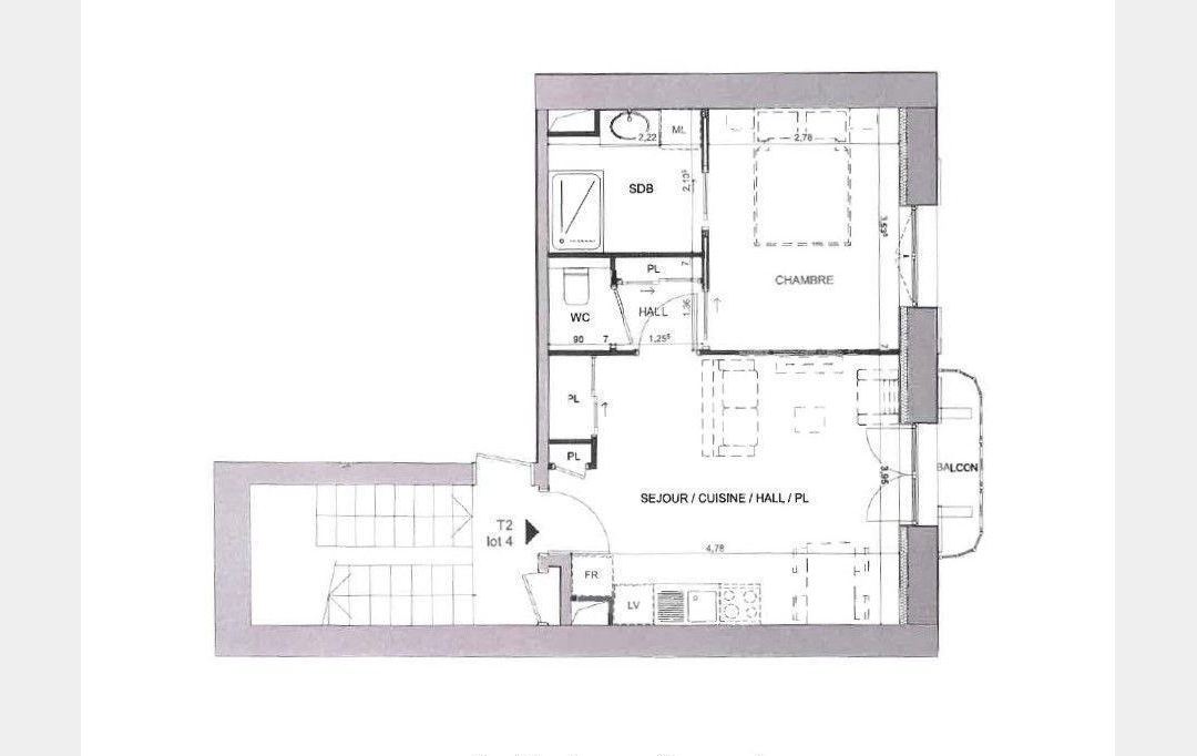 Annonces MEYZIEU : Appartement | LYON (69005) | 37 m2 | 249 000 € 