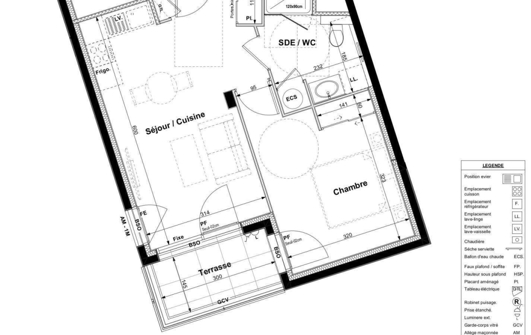 Annonces MEYZIEU : Apartment | LYON (69003) | 41 m2 | 320 000 € 
